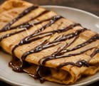Clătite cu nutella și banane